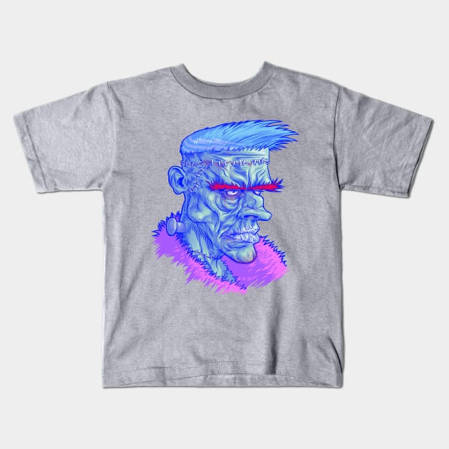 Frankie Say Relax Kids T-Shirt by cs3ink